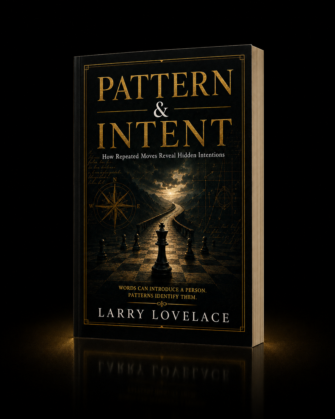 Standard-color paperback of Pattern & Intent